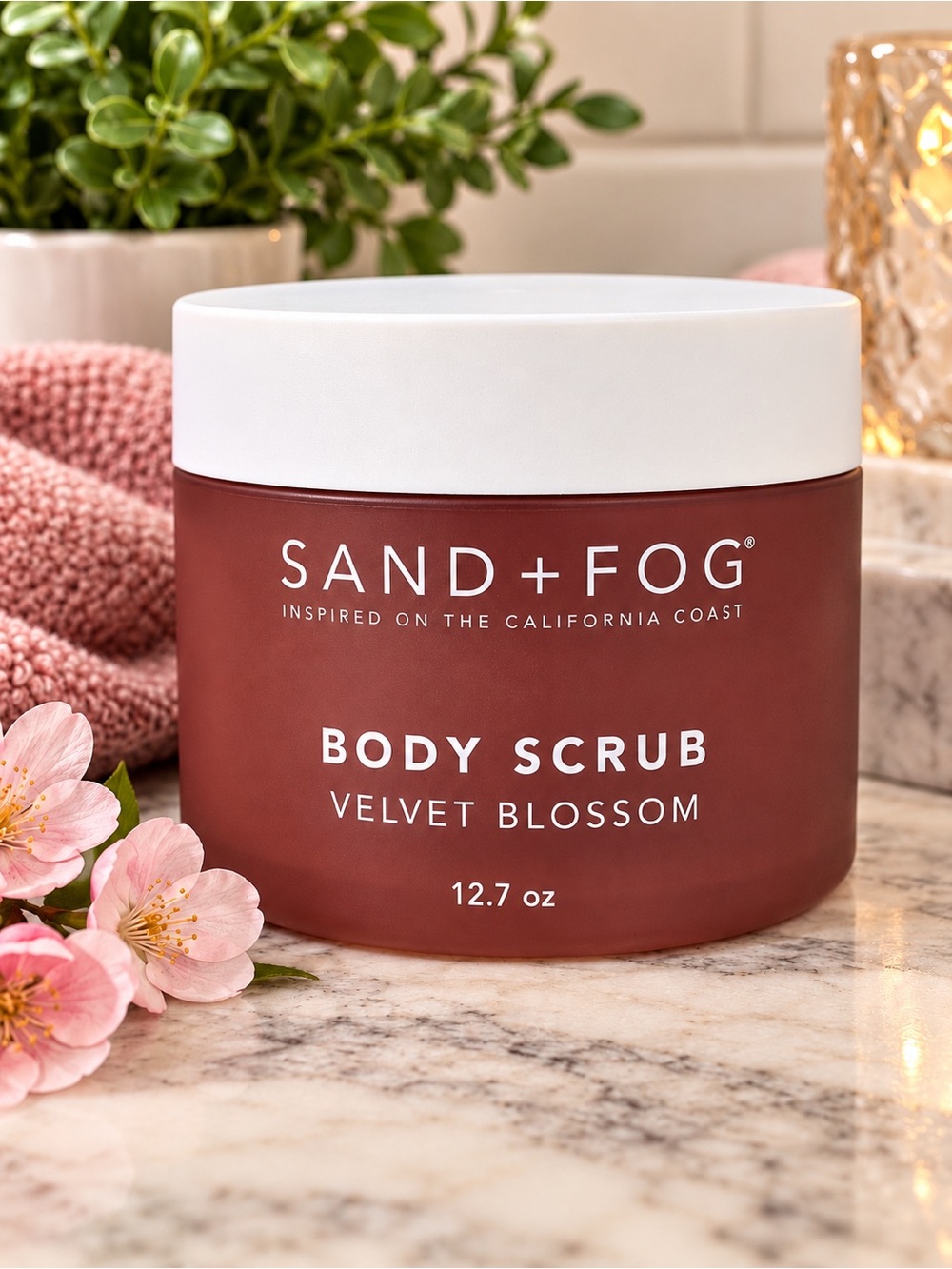 Sand and fog Velvet Blossom Body Scrub